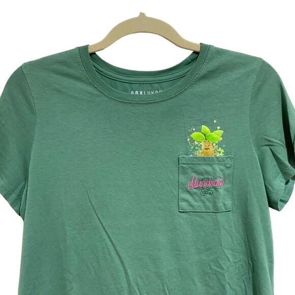 Harry Potter Mandrake Green Pocket Tee Short Sleeve Box Lunch Women’s M - Picture 5 of 7
